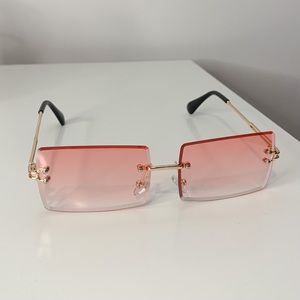 Y2K / 2000s Pink Sunglasses